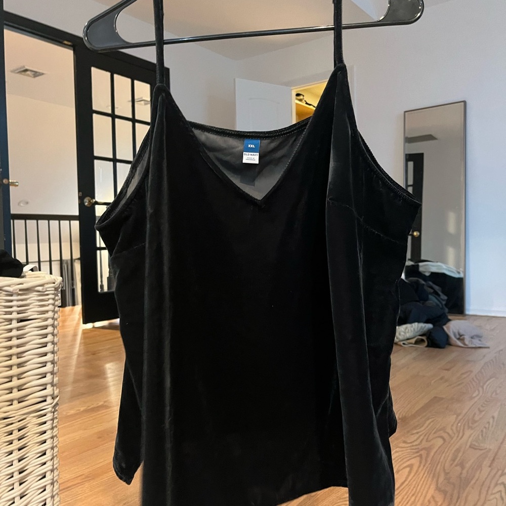 Velvet steel Grey cami